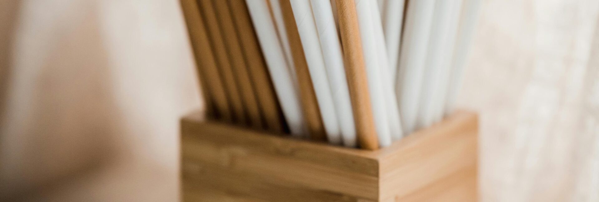 pailles jetables biologiques